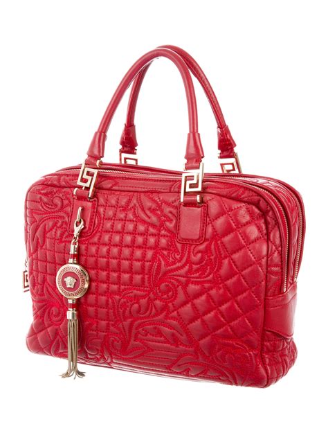 versace rode tas|Versace purses for women.